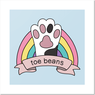 Toe Beans Posters and Art